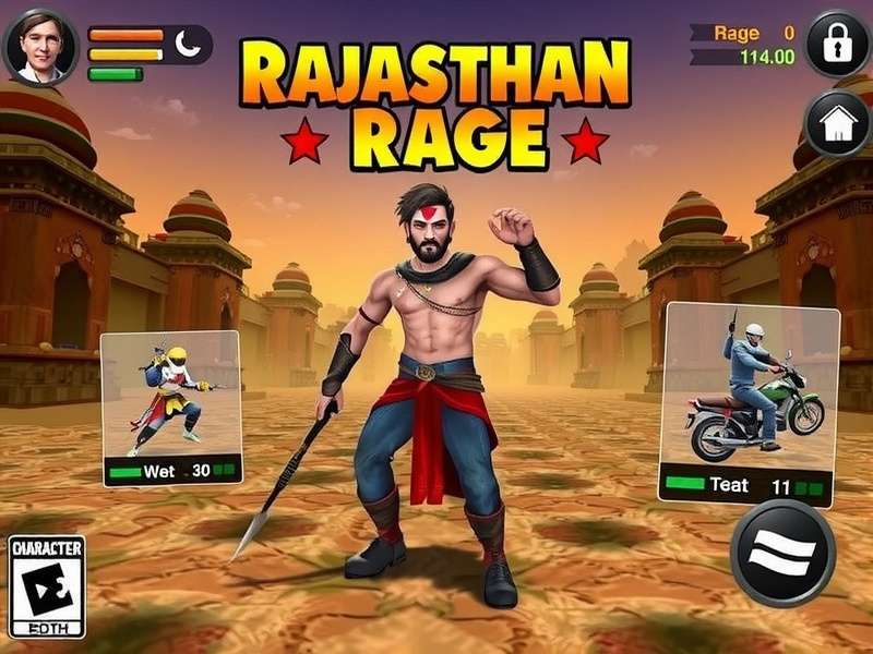 Rajasthan Rage Gameplay Screenshot